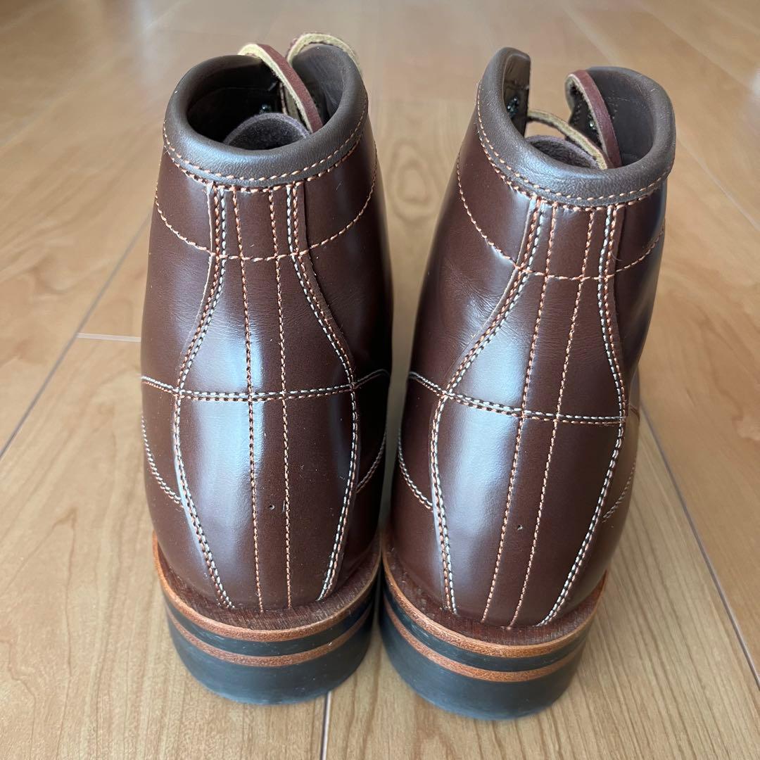 新品同様】ロン・ウルフLONEWOLF ワイヤーマンブーツ サイズ9 ブラウン