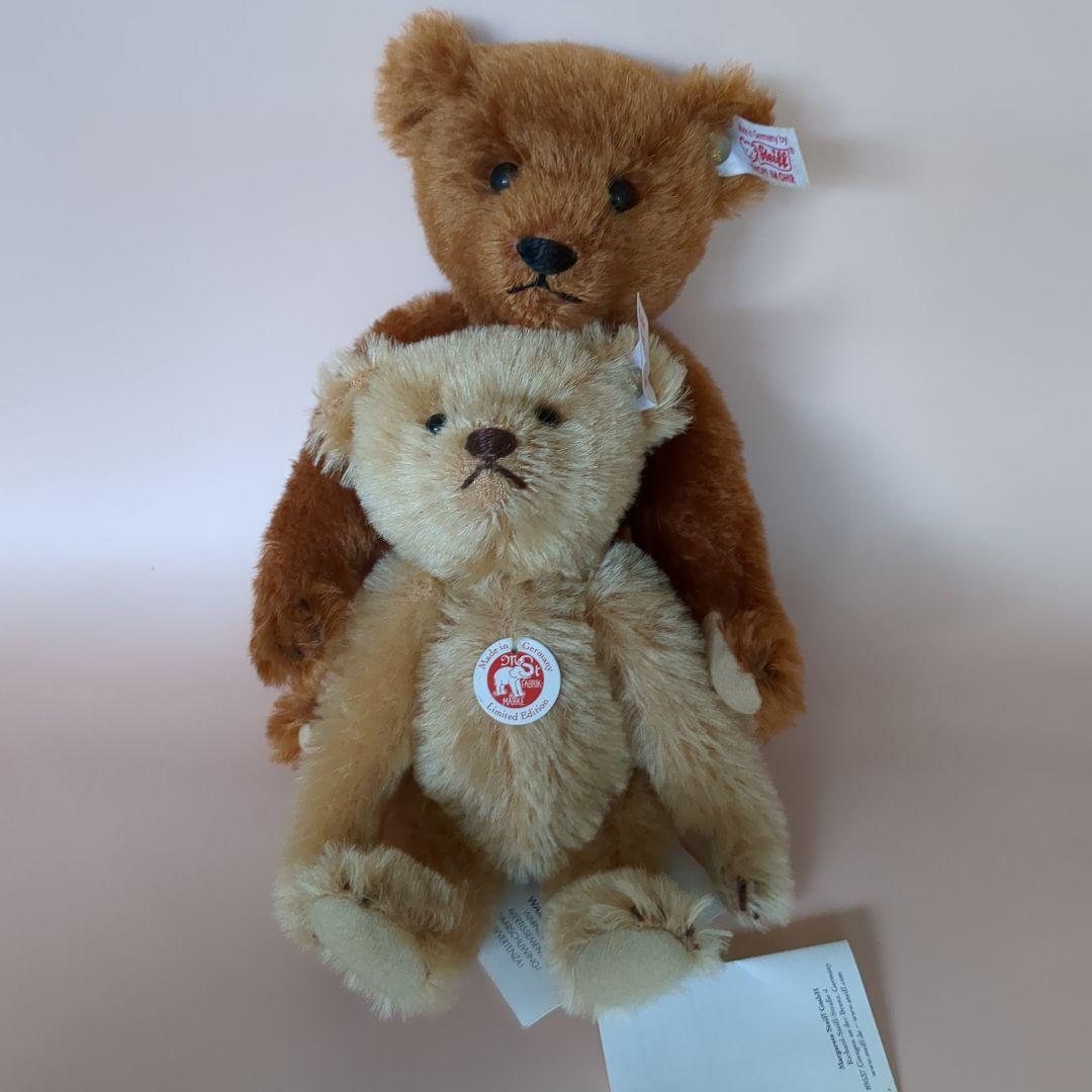 シュタイフ Steiff テディベア ウィリアム＆ヘンリー ブラザーズ 缶