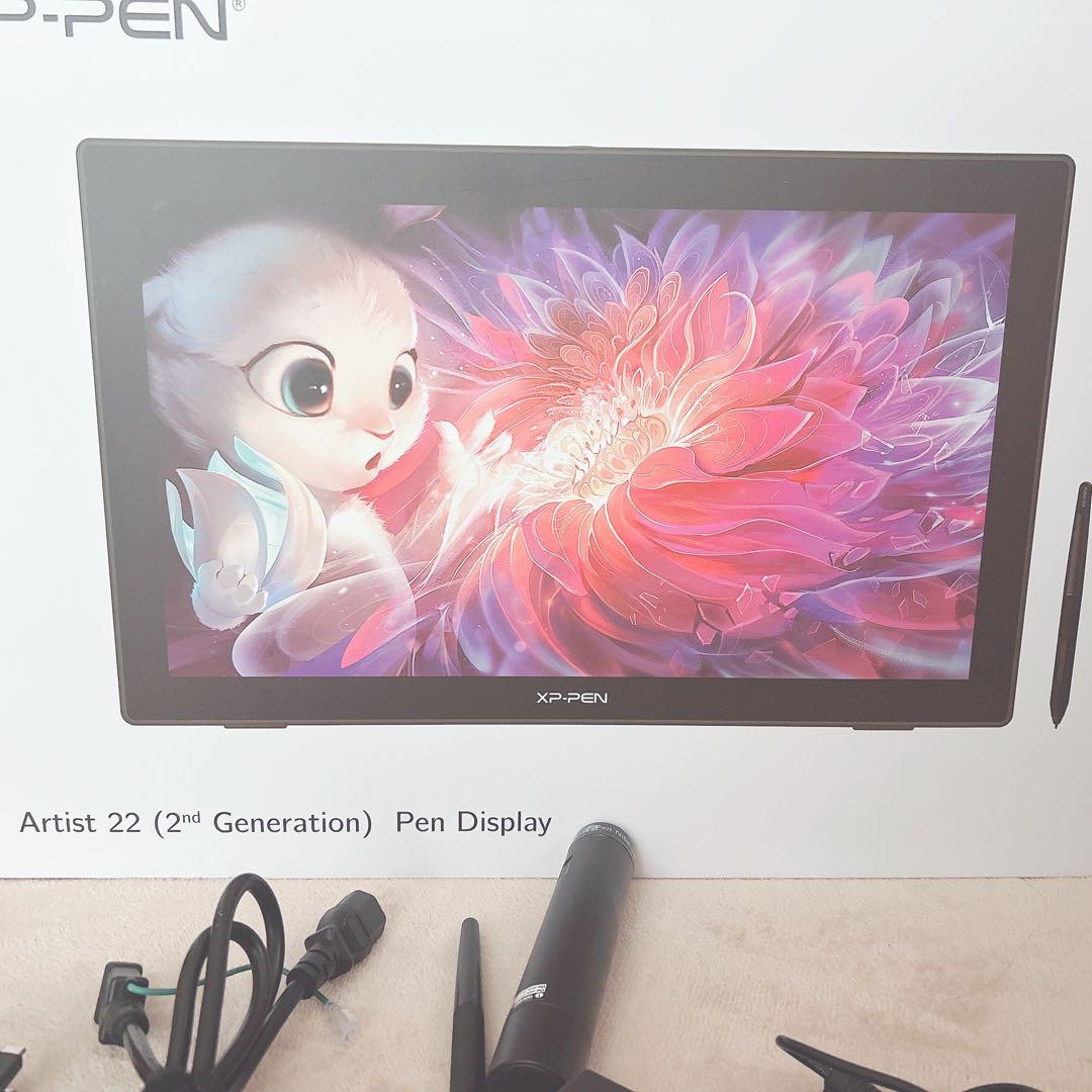 液タブ・ペンタブ XP-PEN Artist 22 (2nd Generation) XP-Pen Artist 22 2nd Generation レビュー} 筆圧8192レベル＆傾き検知