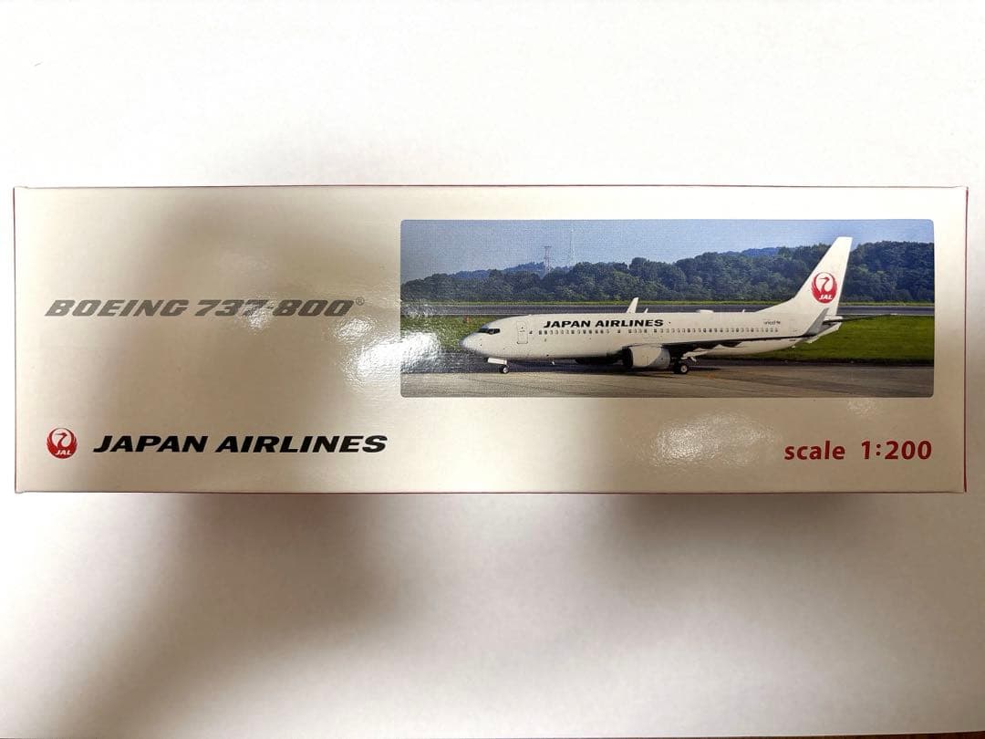 JALモデルプレーン Hogan B737-800 1:200 JA308J - メルカリ
