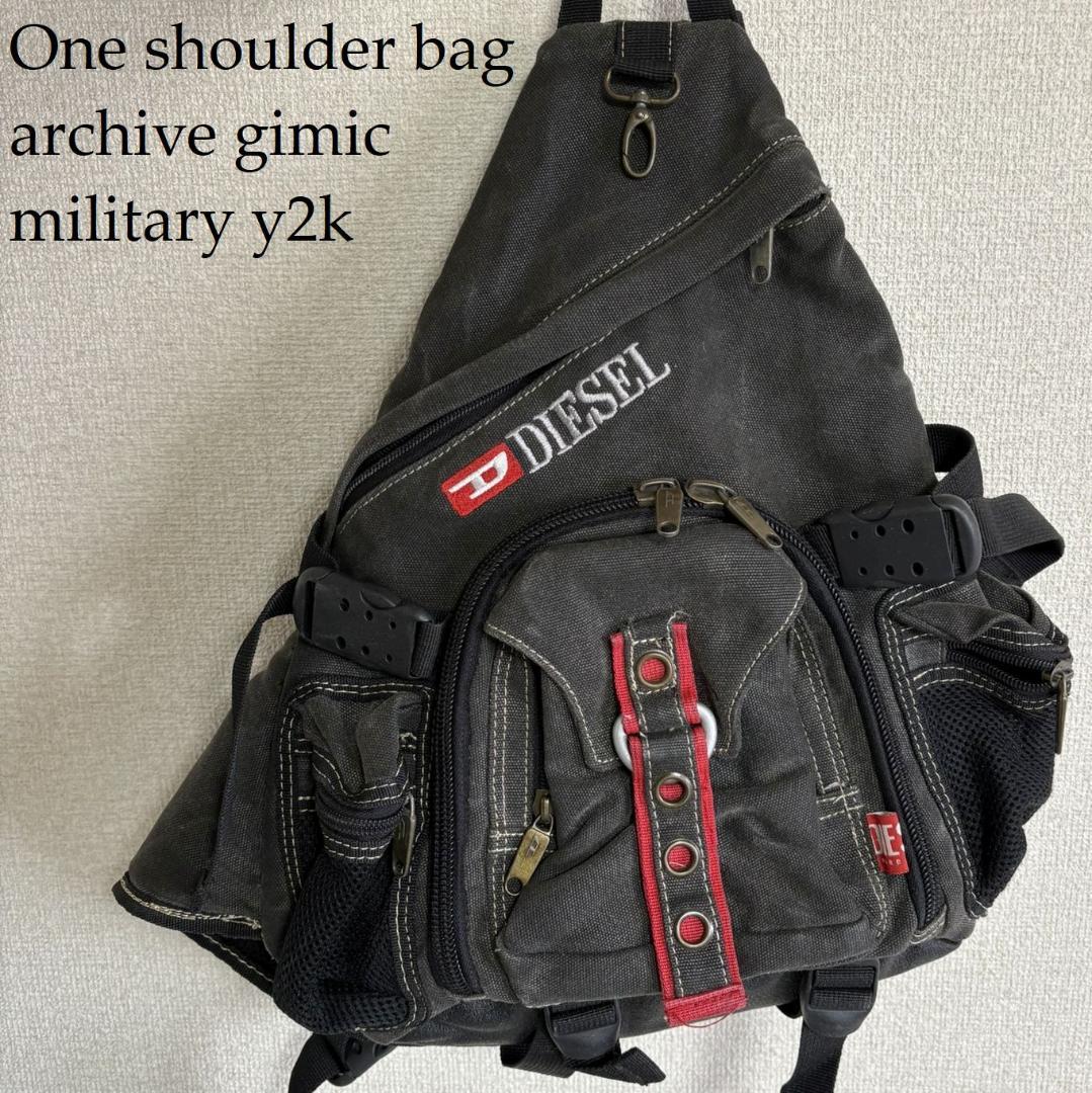 レア美品】DIESEL ワンショルダーバッグarchive y2k - メルカリ