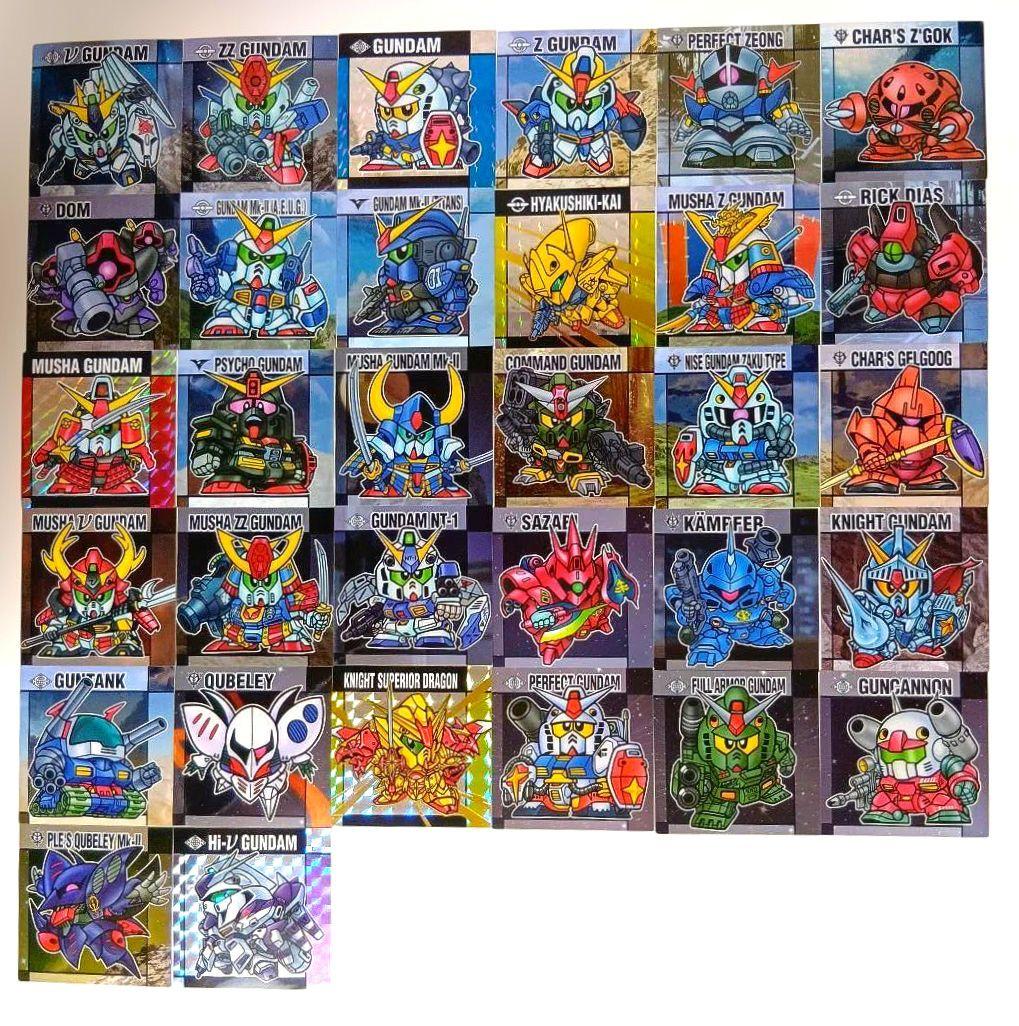 エ*ン様 元祖SDガンダムスナック 第1弾 全32種 フルコンプリート