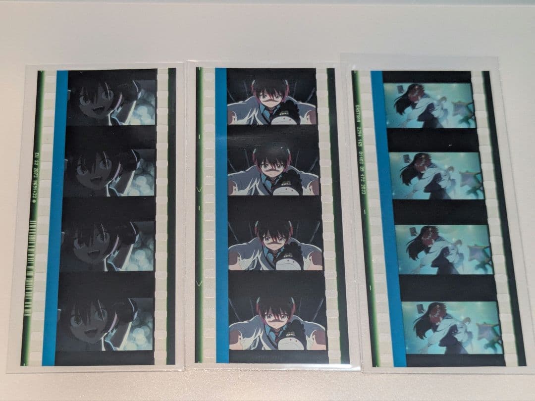 機動戦士ガンダム GQuuuuuuX コマフィルム　マチュ　ニャアン　シュウジ 機動戦士Gundam GQuuuuuuX（ジークアクス）』マチュ、ニャアン