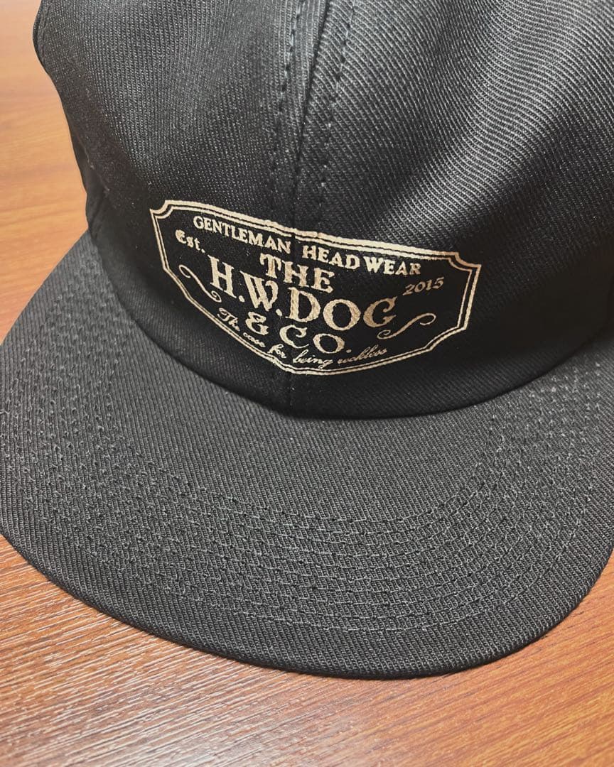 様専用H.W. DOG & CO. ベースボールキャップ ブラック サイズ40 - メルカリ