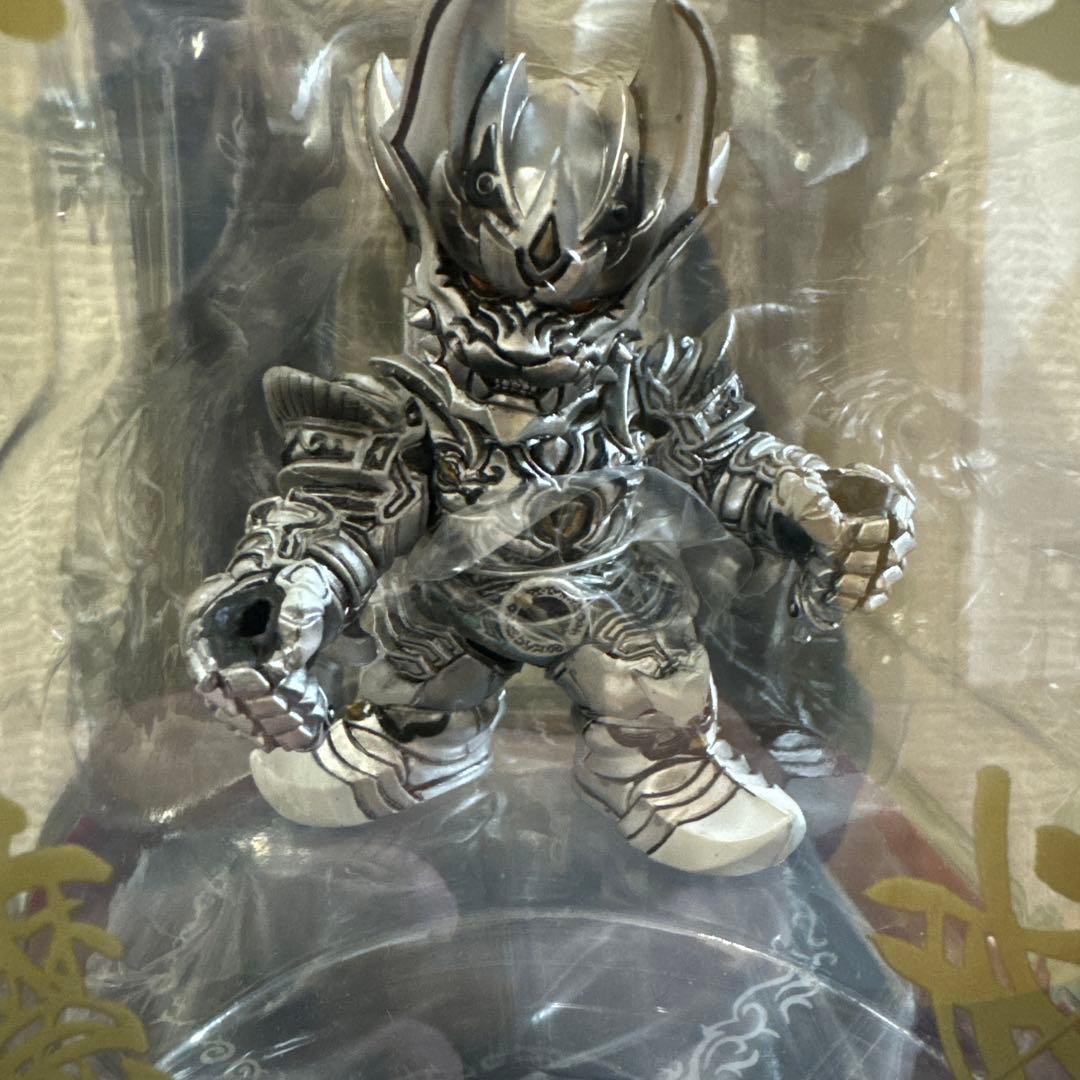 新品未開封品》牙狼デフォルメ魔戒コレクション・銀牙騎士ゼロ（絶狼