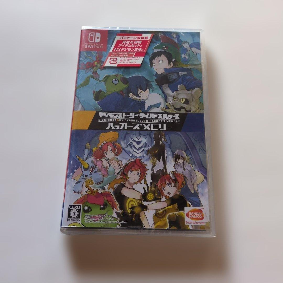 新品未開封Switchデジモンストーリー サイバースルゥース ハッカーズメモリー Nintendo Switch】デジモンストーリー サイバースルゥース ハッカーズ