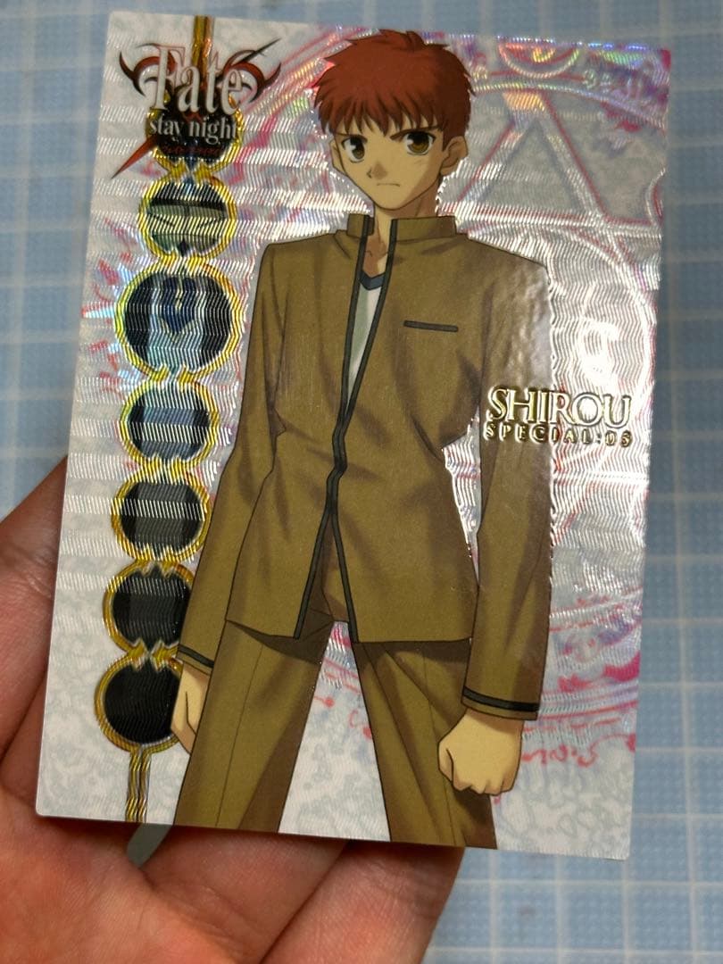 Fate / stay night Fact Card 衛宮士郎 カード SP - メルカリ