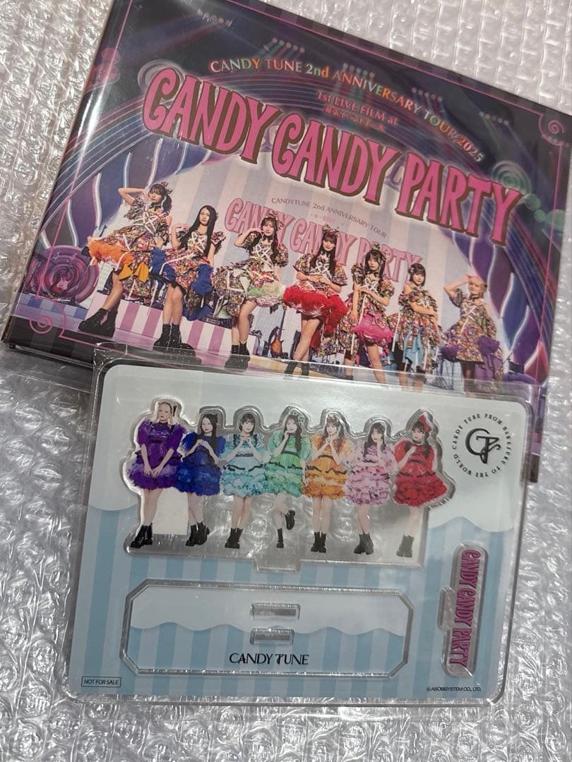 R*n様 【初回限定盤】CANDY TUNE 2nd TOUR 2025 Blu Amazon.co.jp: 【Amazon.co.jp限定】1st LIVE FILM at 幕張イベント