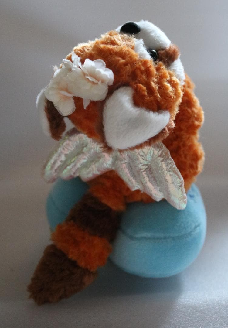 d◻︎TAKE OFF◻︎ 天使 レッサーパンダ ぬいぐるみ オルゴール - メルカリ