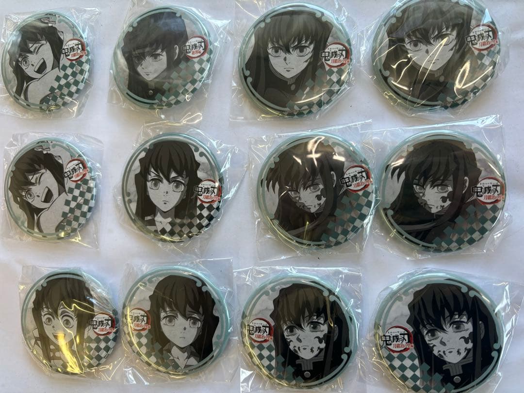 鬼滅の刃 時透有一郎＆無一郎缶バッジ ufotable ダイニング　お楽しみくじ 鬼滅の刃 ufotable ダイニング お楽しみくじ 時透無一郎 缶バッジ 無
