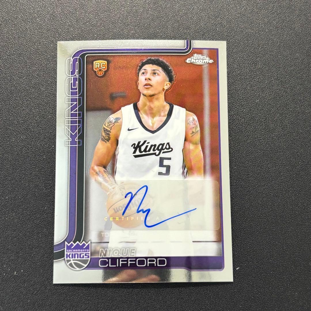 Nique Clifford 2025 Topps Chrome サインカード - メルカリ