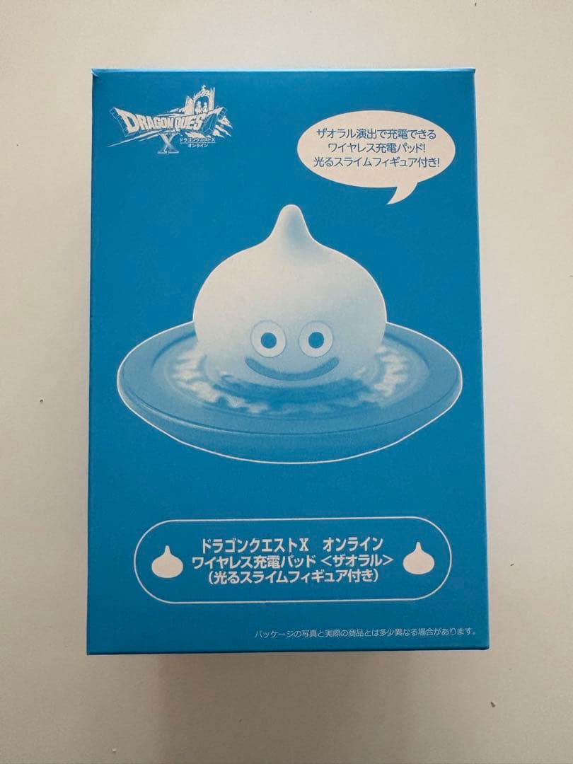 ドラゴンクエストワイヤレス充電パッドザオラル光るスライムフィギュア ドラゴンクエストX オンライン ワイヤレス充電パッド ザオラル（光る