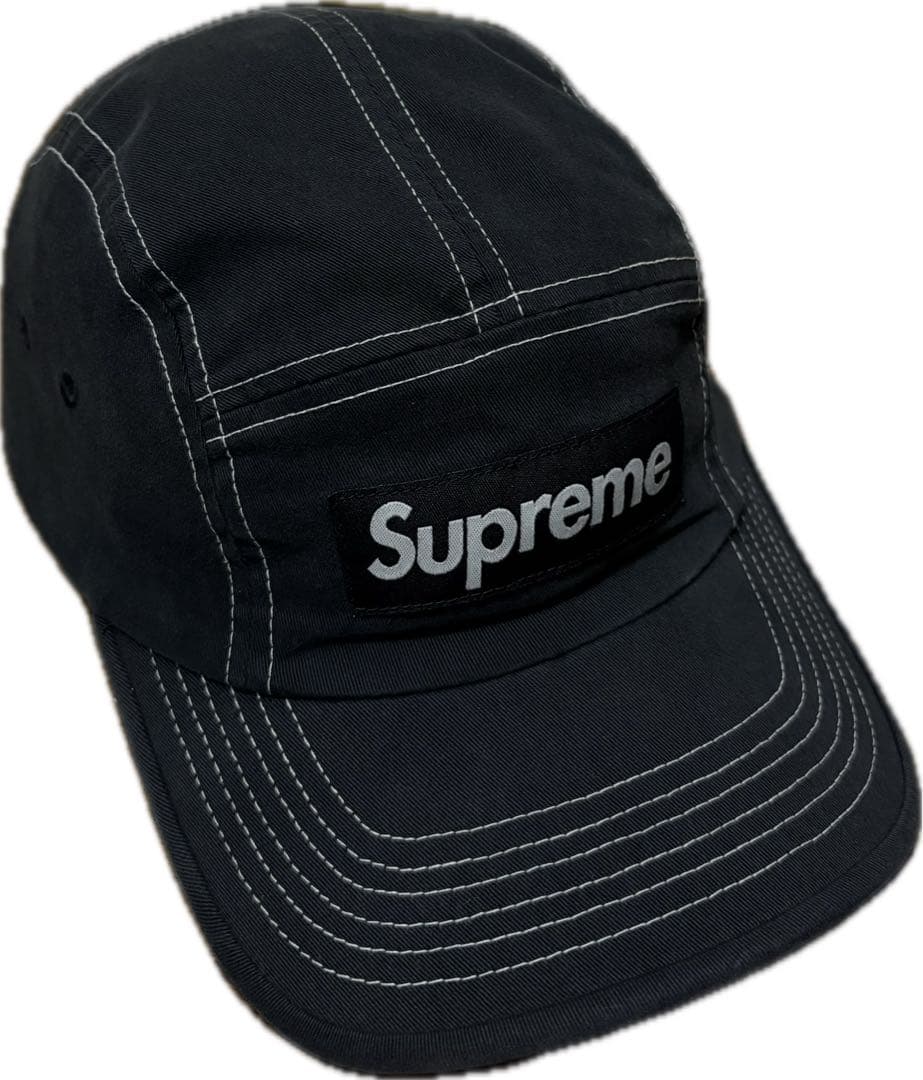 Supreme Field Camp Cap モーガン蔵人 黒 キャップ - メルカリ