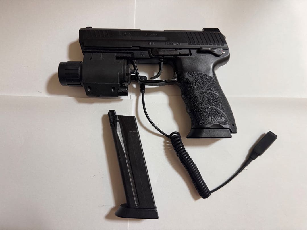 東京マルイ ガスブローバックエアガン HK45 ブラック おまけ付き TOKYO MARUI（東京マルイ） 【東京マルイ】18才以上用ガスブローバック