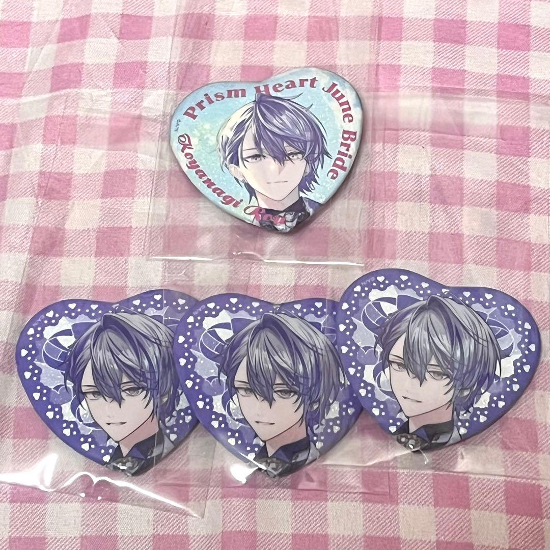 にじさんじ 小柳ロウ ジュンブラ 缶バッジ まとめ売り 4個 - メルカリ