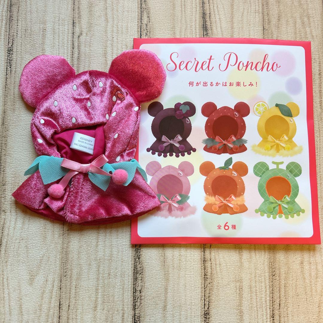 ディズニーストア ユニベアシティ シークレットポンチョ フルーツ