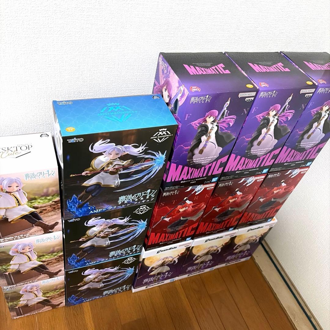 葬送のフリーレン フィギュア15個セット - メルカリ