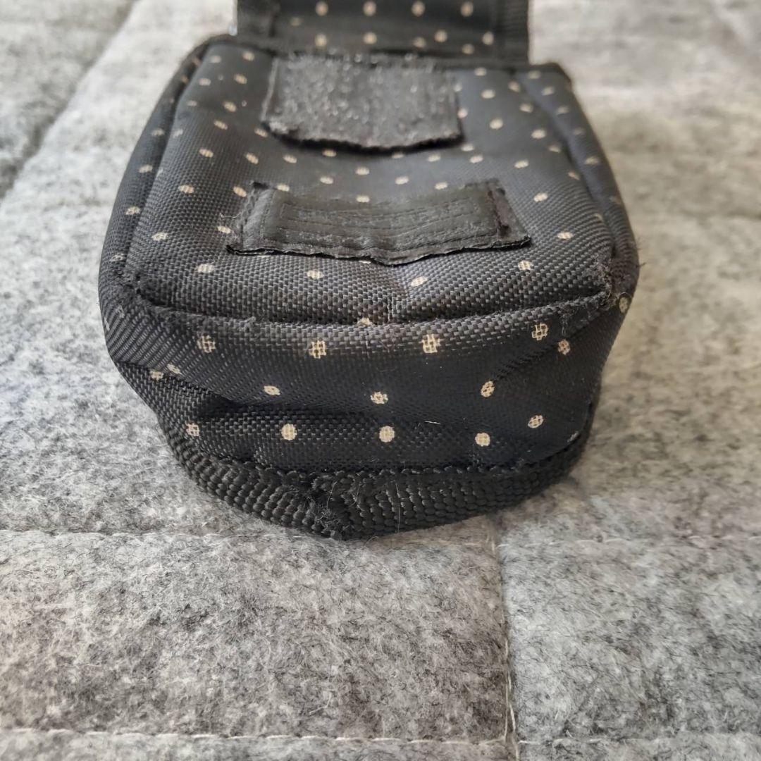 希少】HEAD PORTER ヘッドポーター◇廃盤品 ドット柄マルチポーチ 黒