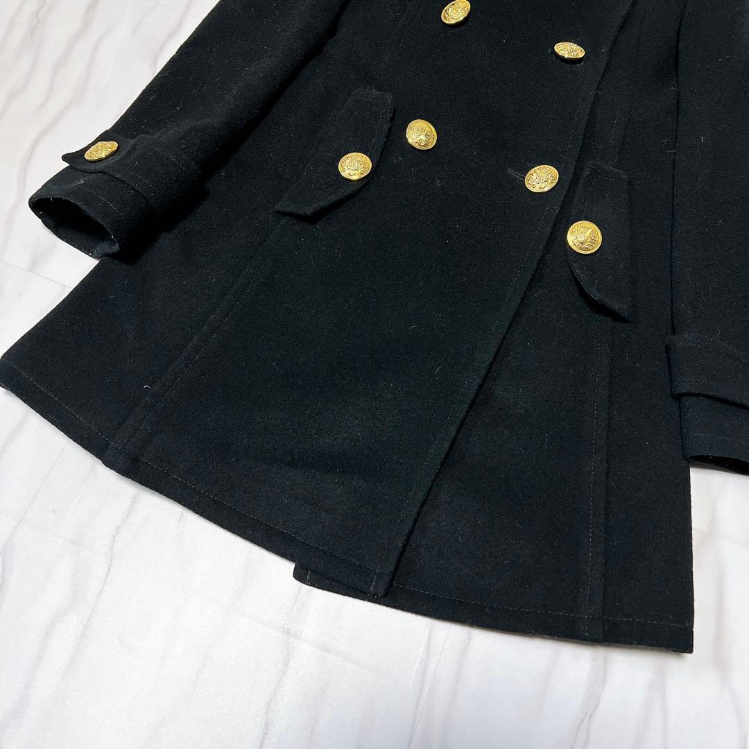 《希少》SLY ベビドンコート 安室奈美恵 ロングコート ミドル丈 黒 Sサイズ