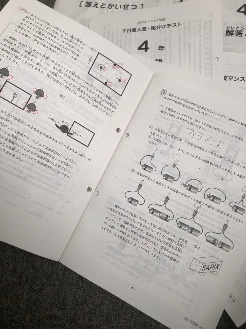 サピックス 4年 マンスリーテスト 10回 2018年度版 中古原本 - メルカリ
