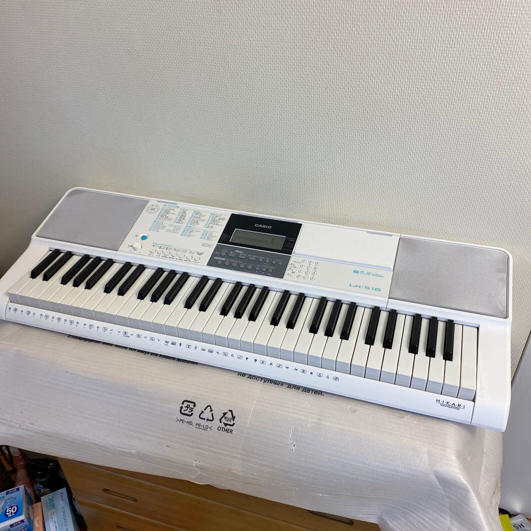 CASIO LK-516 光ナビゲーション キーボード - メルカリ