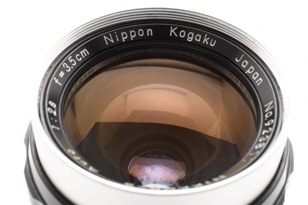 ★希少★NIKKOR-S Auto 3.5cm F2.8 PAT.PEND.