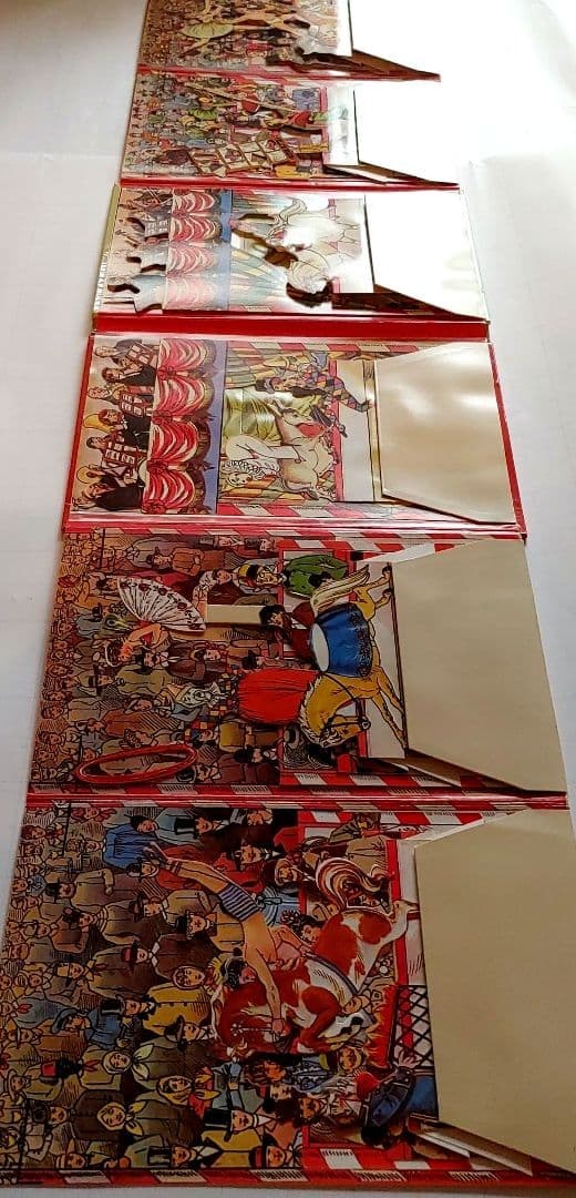 美本希少入手困難絶版メッゲンドルファー仕掛け絵本サーカスレア