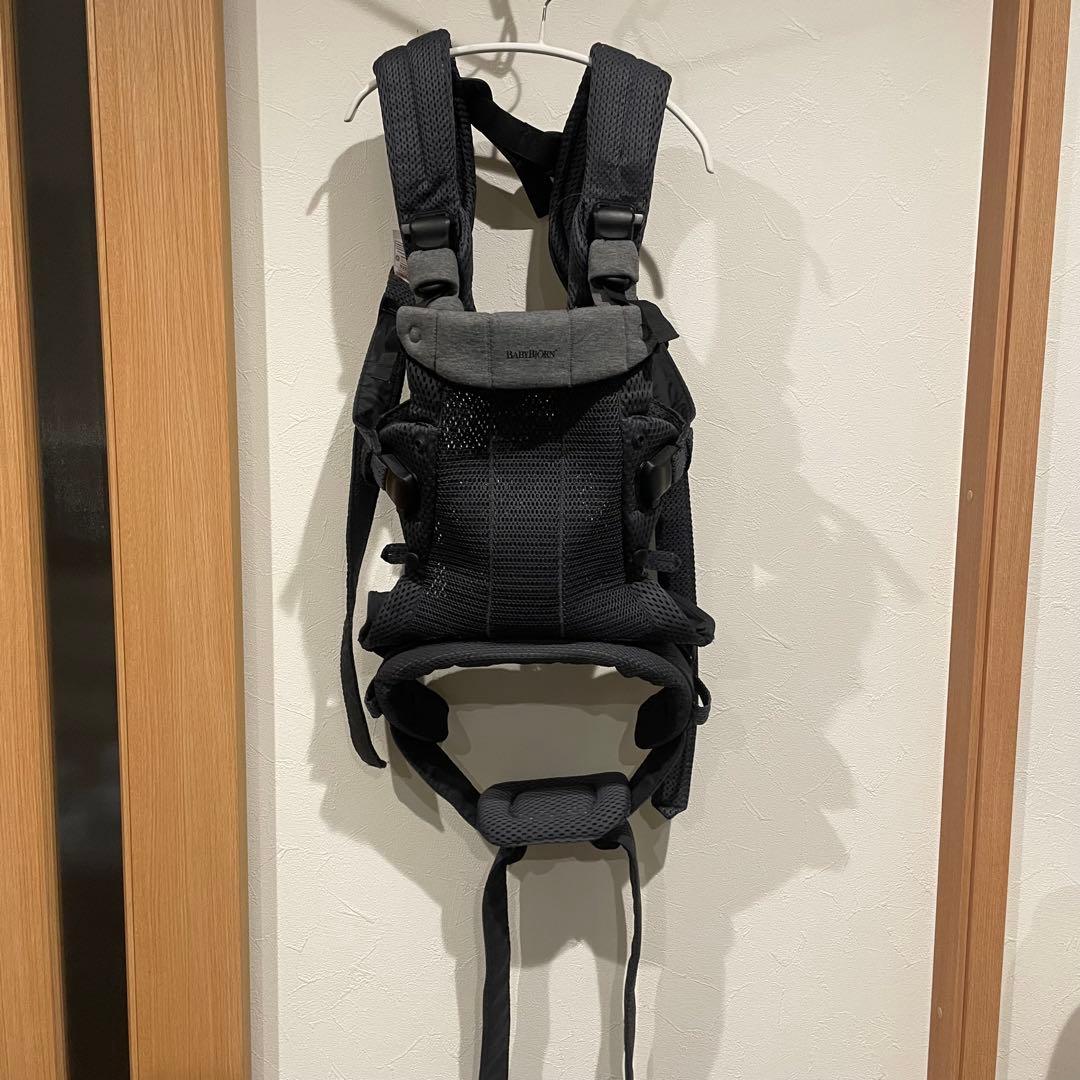 ベビービョルン ハーモニー アンスラサイト 抱っこ紐 よだれ、収納