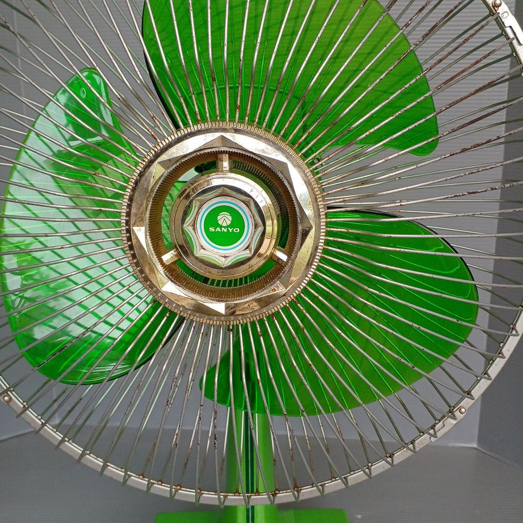 昭和レトロ サンヨー扇風機 卓上扇 SANYO 稼働品 匿名配送 - メルカリ