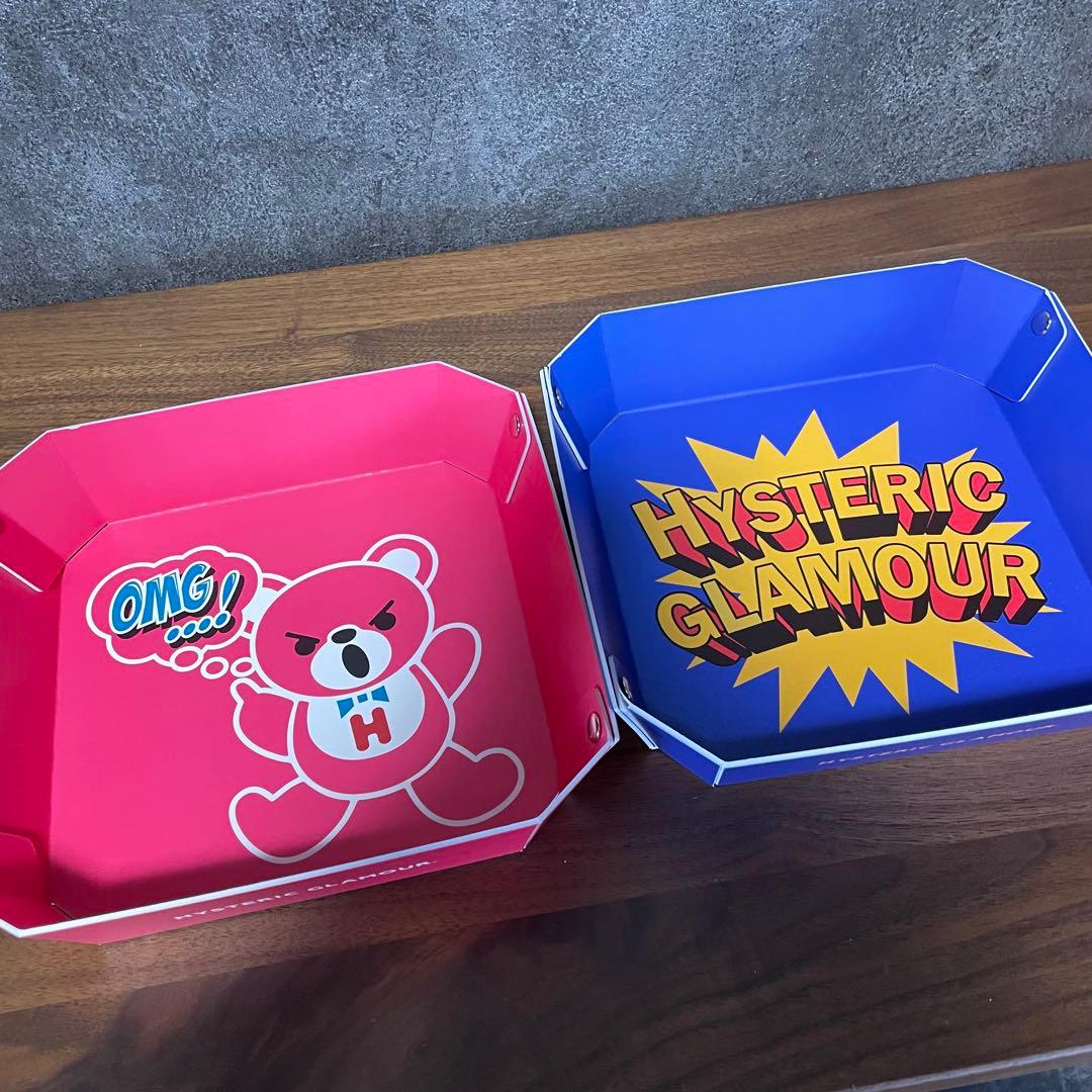 新品 ヒステリックグラマー トレイ・小物ケース6枚セット「ノベルティ