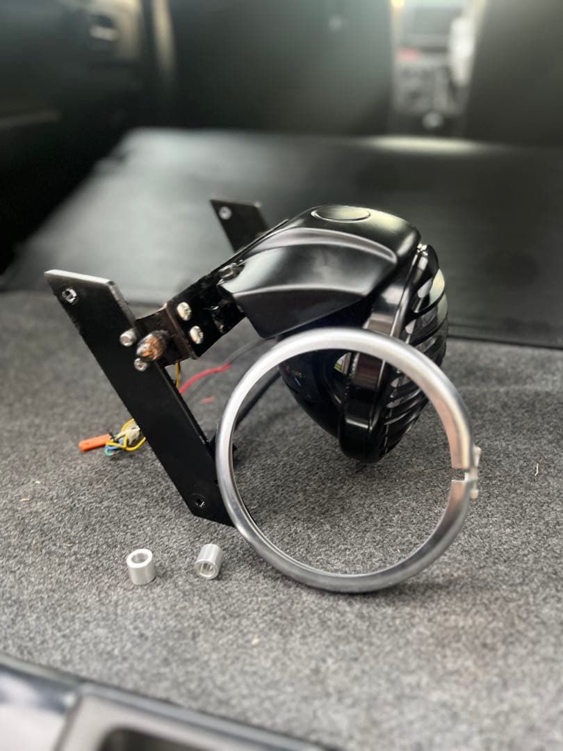 グロム JC61用丸目キット スポーツスター用部品 自作 - メルカリ