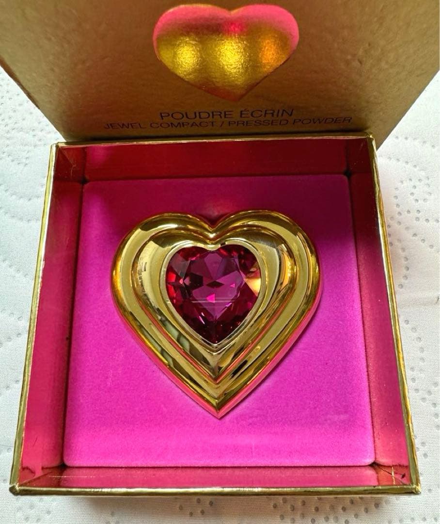イブサンローラン ジュエルコンパクト プレストパウダー ピンクハート