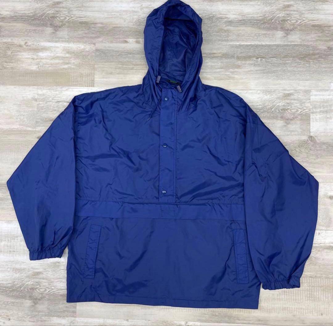 古着 90年代 J.Crew ナイロン アノラックパーカー XL 巨人 - メルカリ