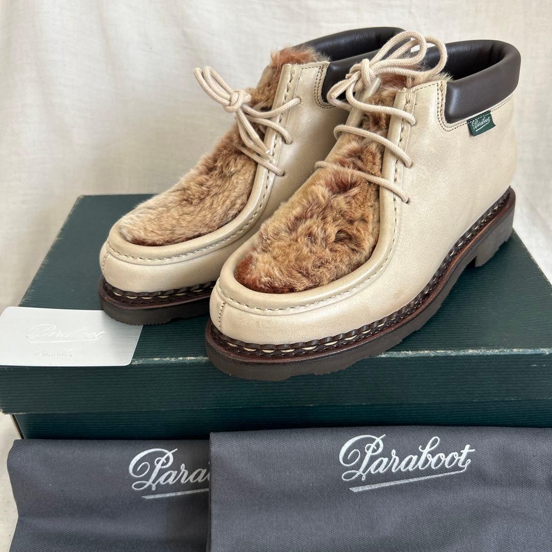 パラブーツMILLA LAPIN 希少ファーモデル パラブーツMILLA LAPIN 希少ファーモデル - メルカリ