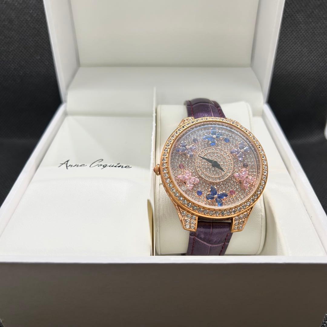 【未使用】アンコキーヌ　レディース　腕時計　バタフライガーデン AnneCoquine（アンコキーヌ） 腕時計 時計 レディース バタフライ