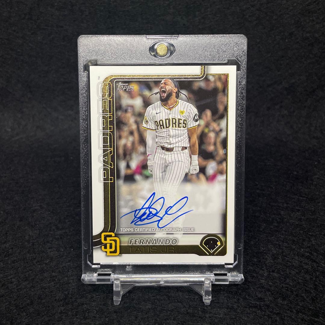 2025 Topps MLB Series2 タティス jr. 直筆サインカード - メルカリ