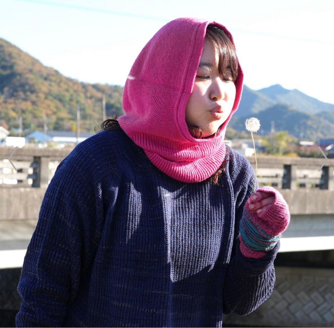 tamaki niime 今季 ゆきんこ きなり ベージュ ミックス バラグラバ