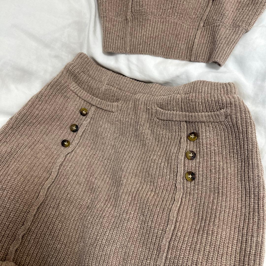 andmary Aurora knit mini dress - メルカリ