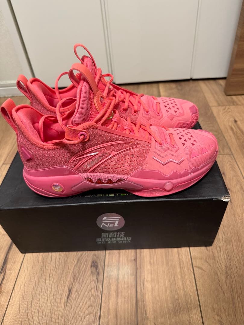 美品 Anta Shock Wave 5 Pro 26.5cm US8.5