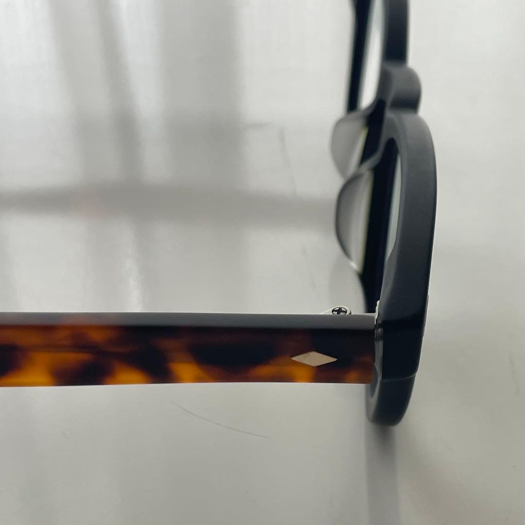 新品未使用】杉本圭 べっ甲フレーム マット 鯖江産メガネ ブラウンSU