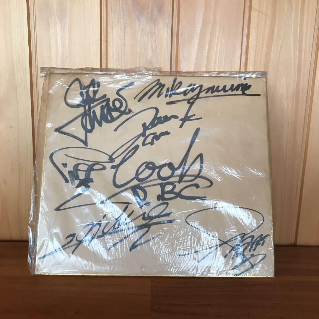 COOLS クールス 直筆サイン色紙 - メルカリ