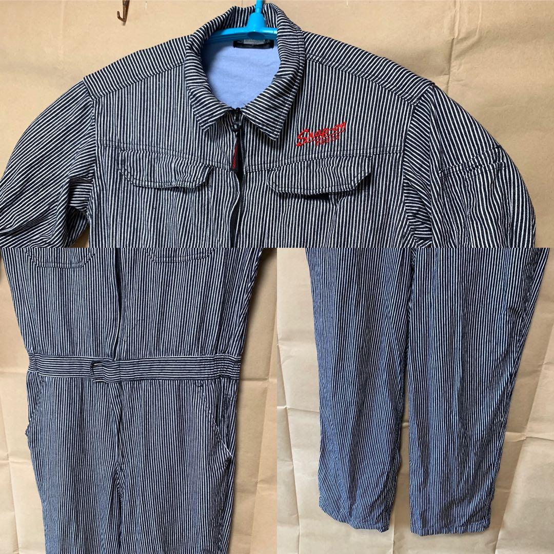 Snap-on ツナギ 作業着 XL ヒッコリー スナップオン ストライプ - メルカリ