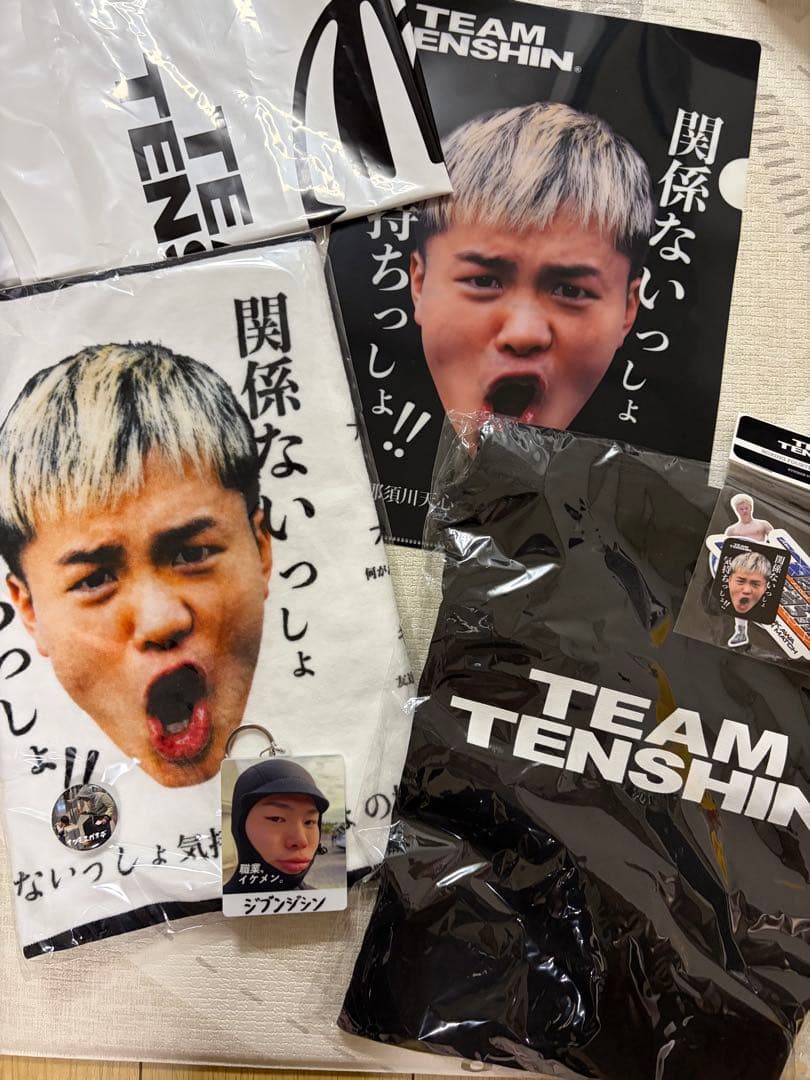 TEAM TENSHIN かんきも展セット Amazon.co.jp: 那須川天心かんきも展限定グッズうちわ : おもちゃ
