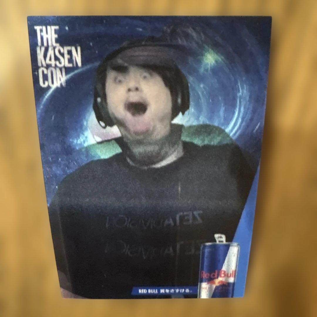 k4sen レンチキュラー カード レッドブル the k4sen con - メルカリ