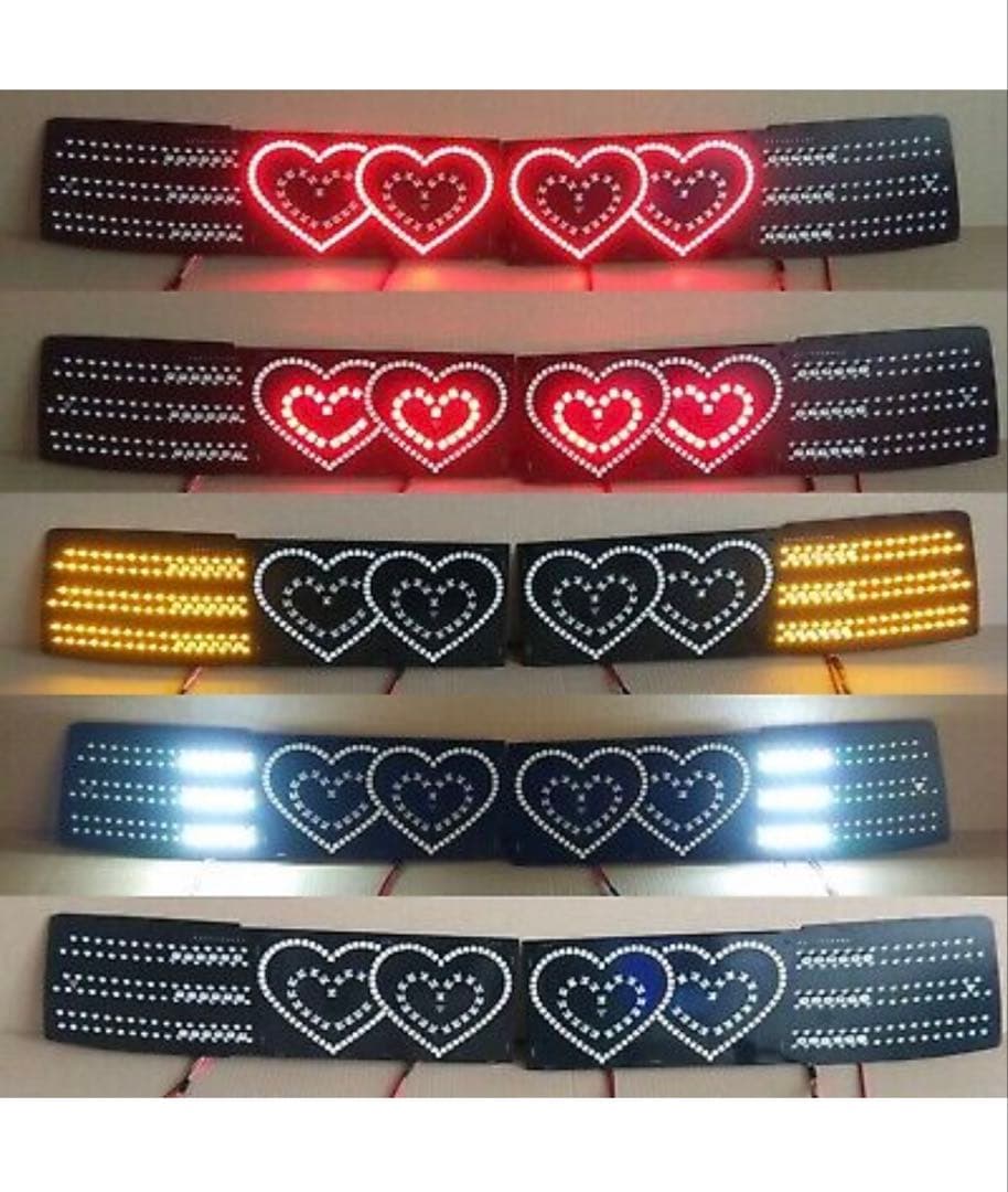 jza70 70スープラ ハートテールランプ LED - メルカリ