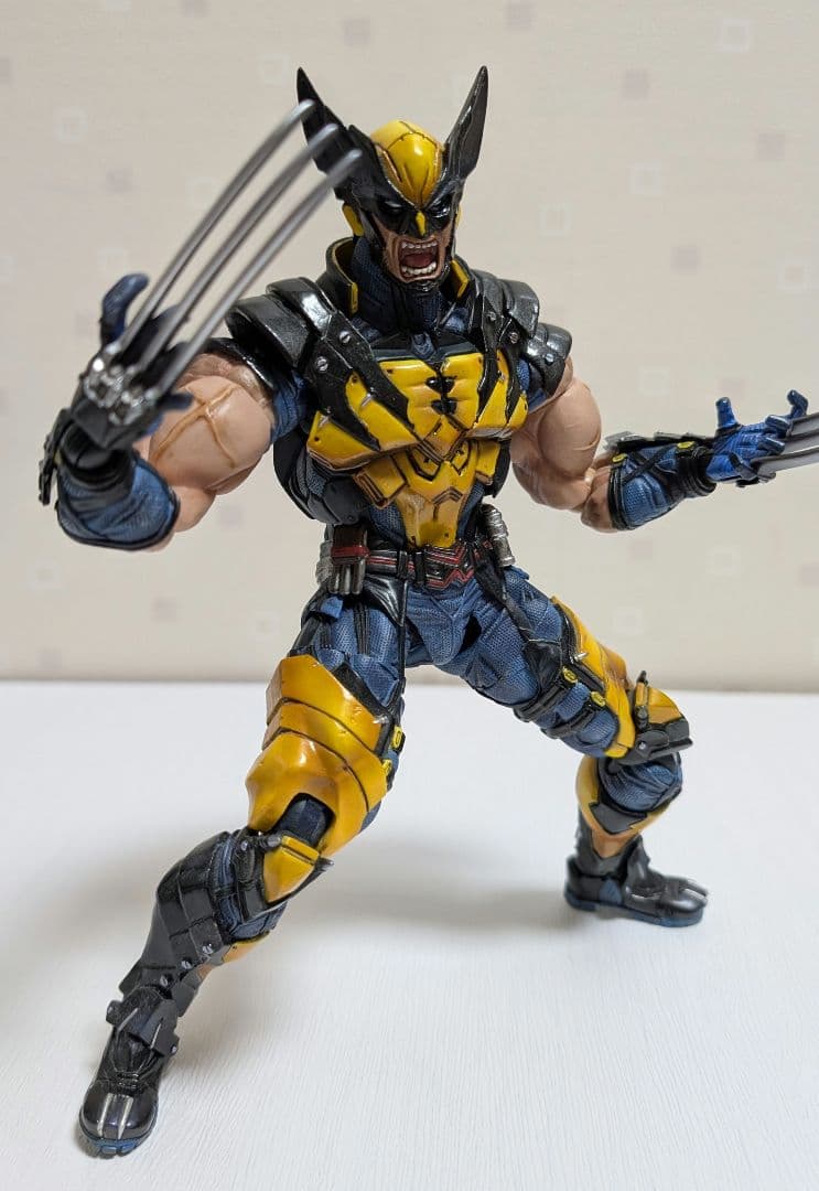 MARVEL UNIVERSE ヴァリアント プレイアーツ改 ウルヴァリン Amazon.co.jp: MARVEL UNIVERSE VARIANT PLAY ARTS改 ウルヴァリン PVC