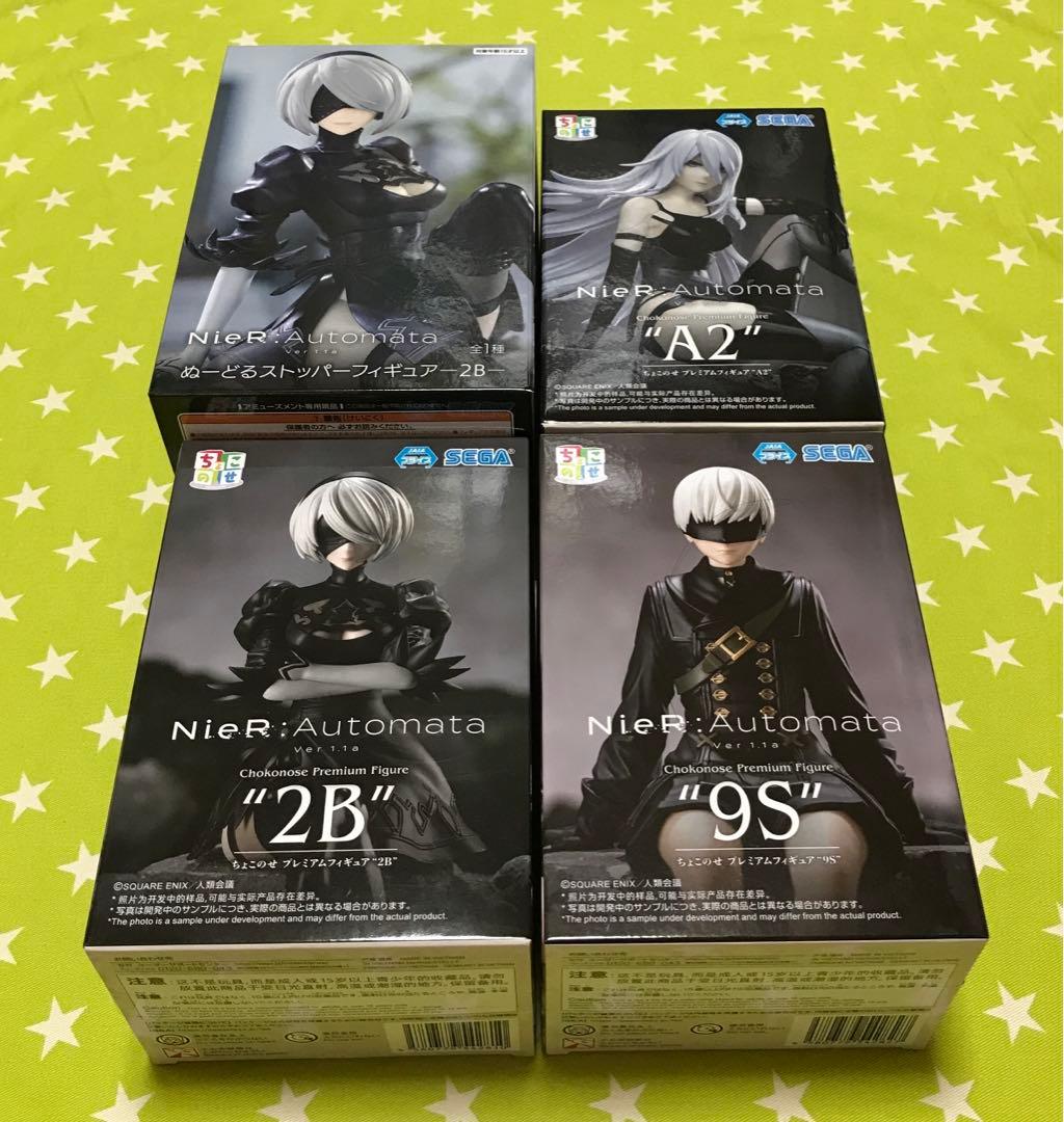 ニーアオートマタ フィギュア 2B 9S A2 4点セット まとめ売り - メルカリ