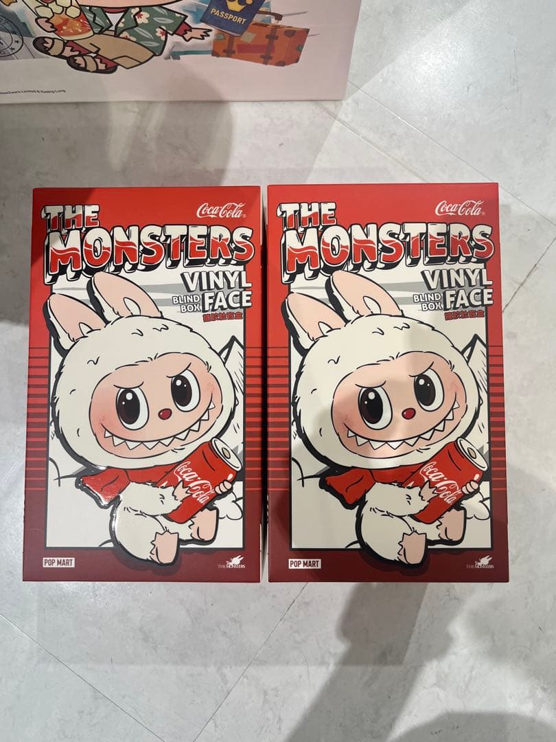 正規品 LABUBU LABUBU ラブブ コカコーラ シリーズ 2個セット 新品 未