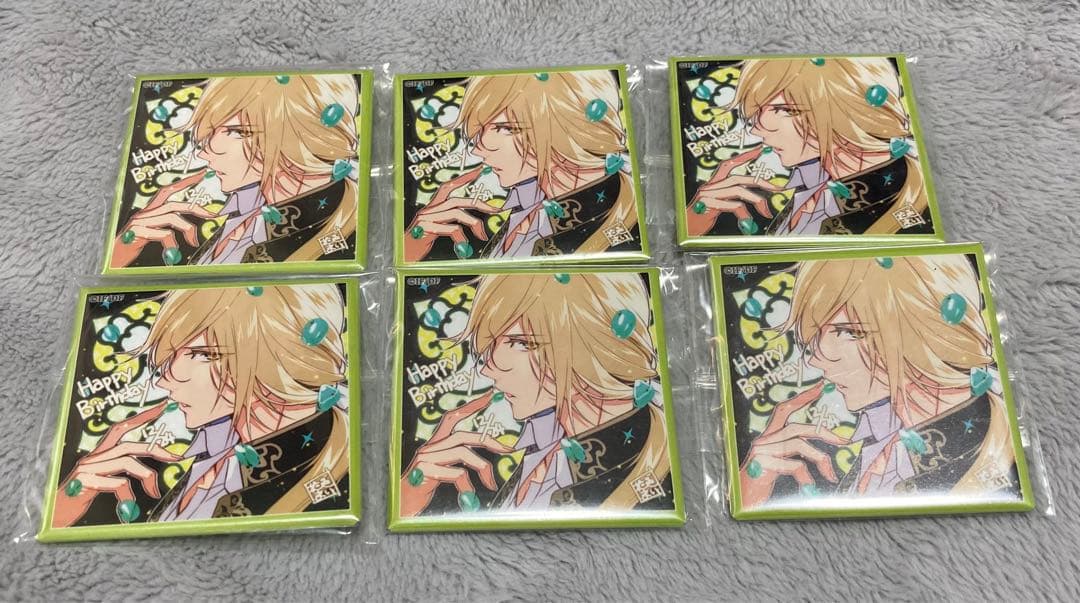 Collar×Malice スクエア缶バッジまとめ売り バーズデー