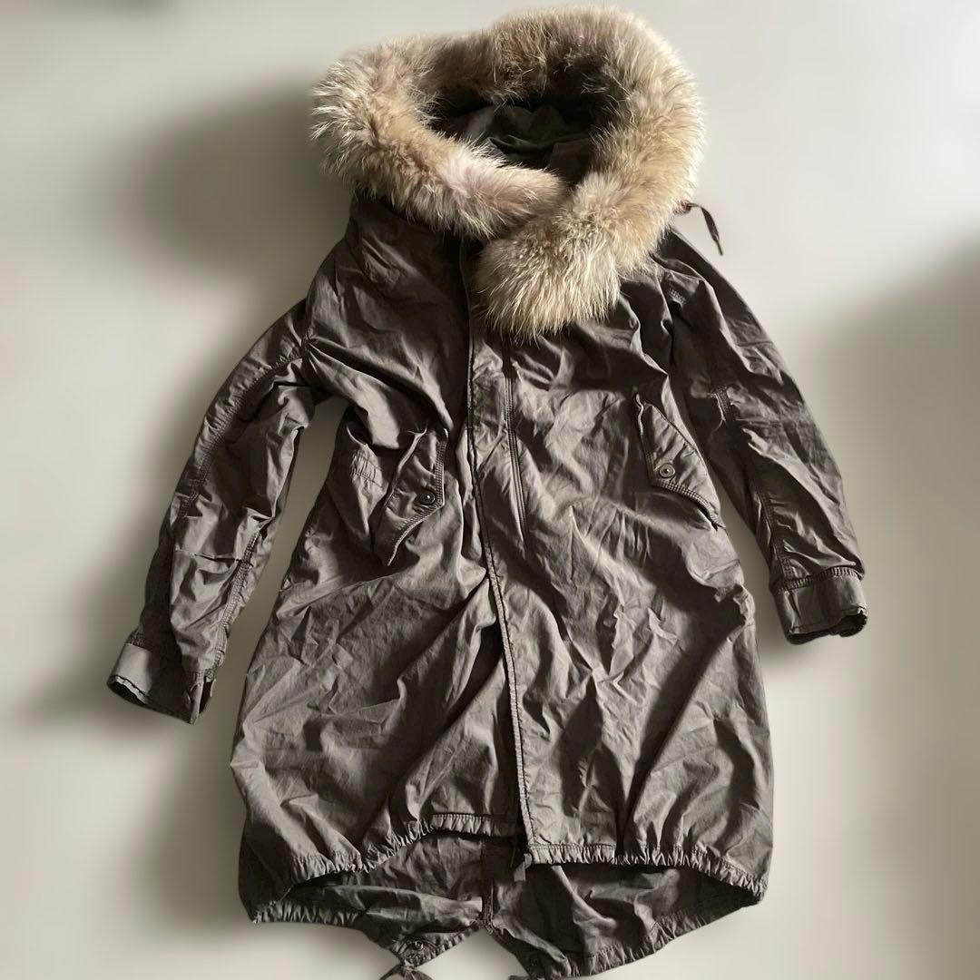 G.O.A. goa 00ss military モッズコート - メルカリ